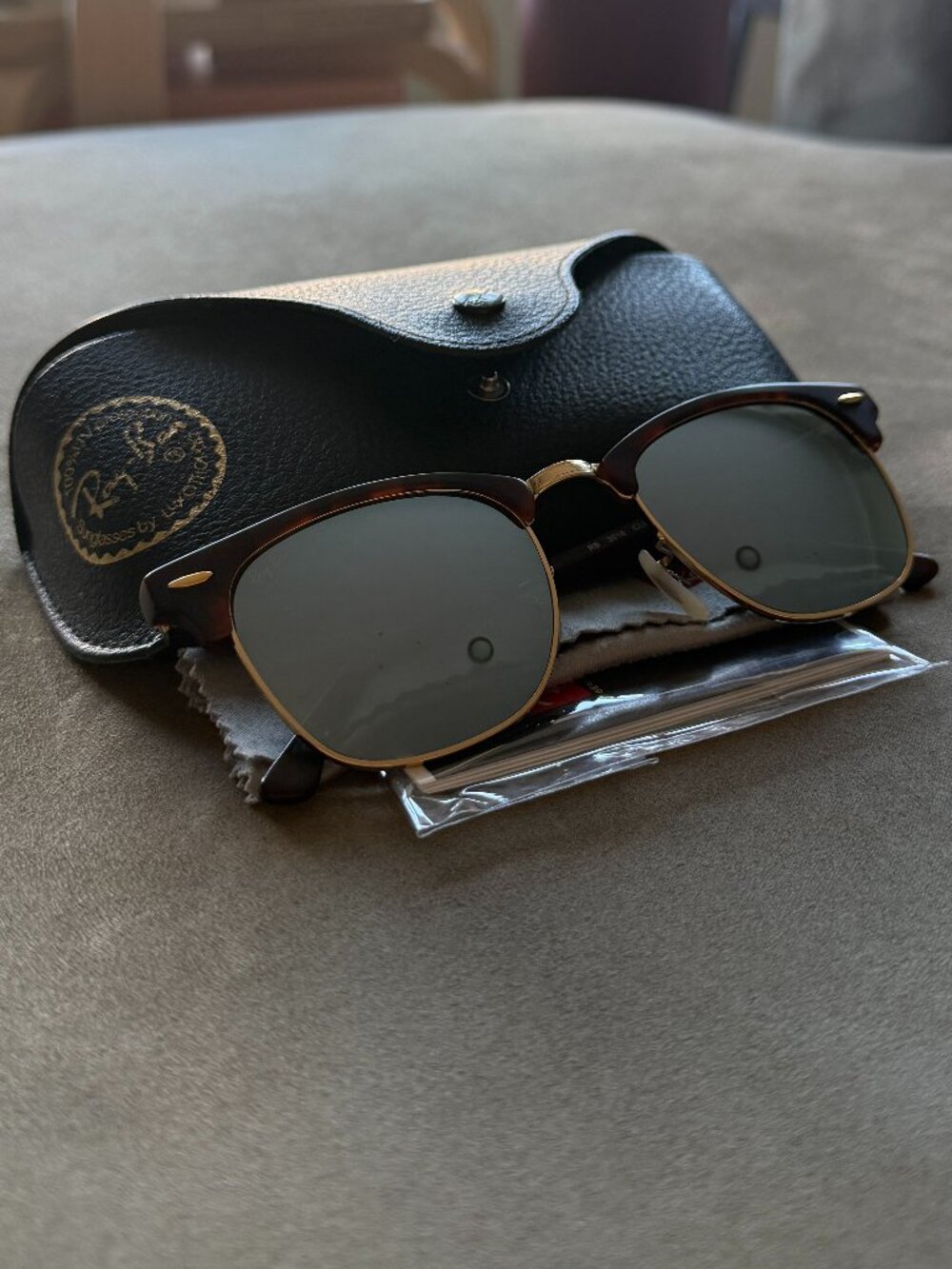 Ray-Ban Clubmaster with Flash Mirror Lenses